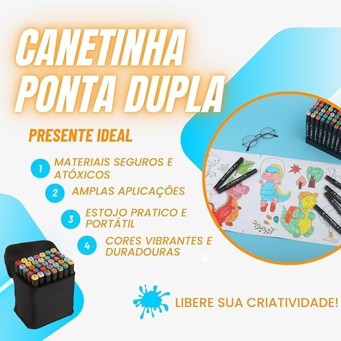 Caneta Touch Coloridas para Boobie Goods (120 cores)