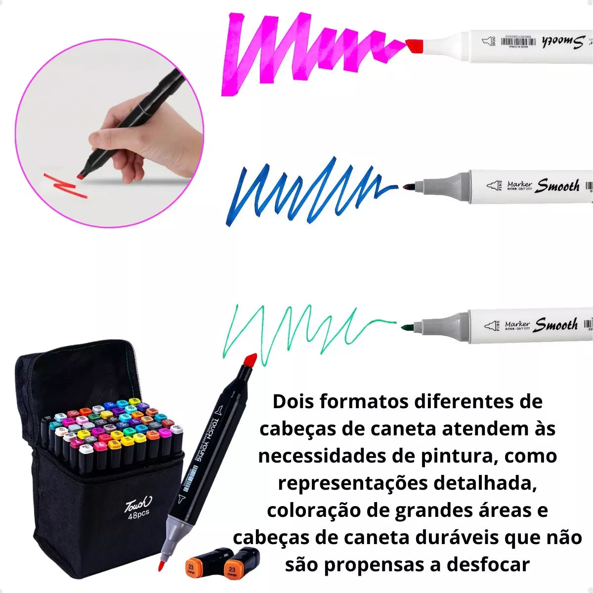 Kit 2 Livros Bobbie Goods Capa Dura + 80 Canetas