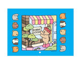 Livro De Colorir Bobbie Goods Com Desenhos Variados E Detalhados Folha A5 Com 50 Páginas Para Pintar