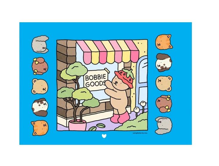 Livro De Colorir Bobbie Goods Com Desenhos Variados E Detalhados Folha A5 Com 50 Páginas Para Pintar