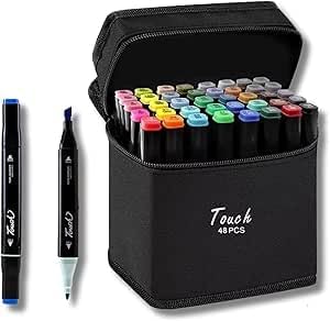 Caneta Touch Coloridas para Boobie Goods (48 Cores)