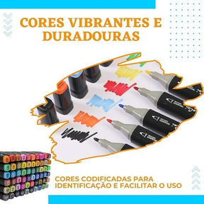 Caneta Touch Coloridas para Boobie Goods (168 cores)