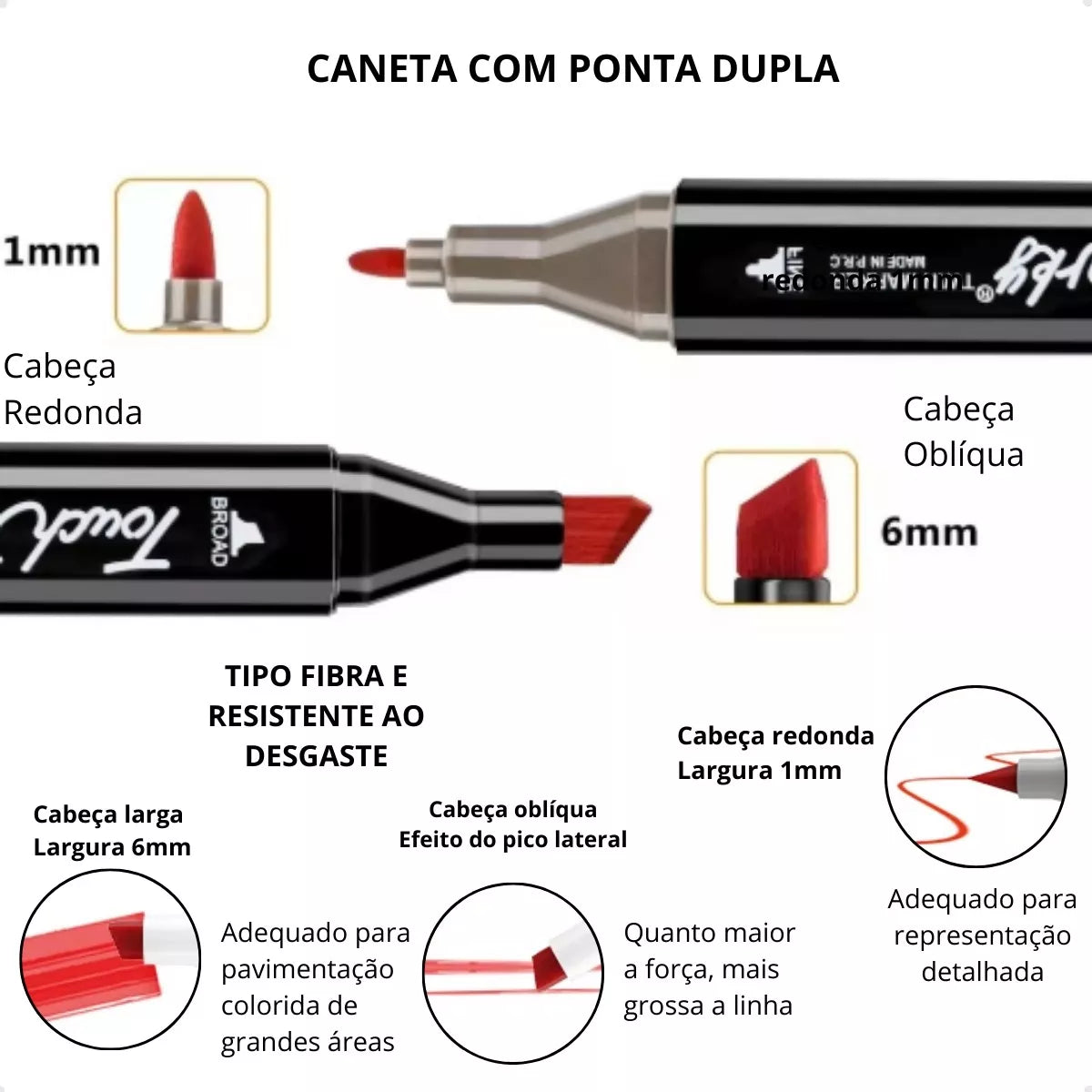 Kit Livro Bobbie Goods Capa Dura + 120 Canetas Touch